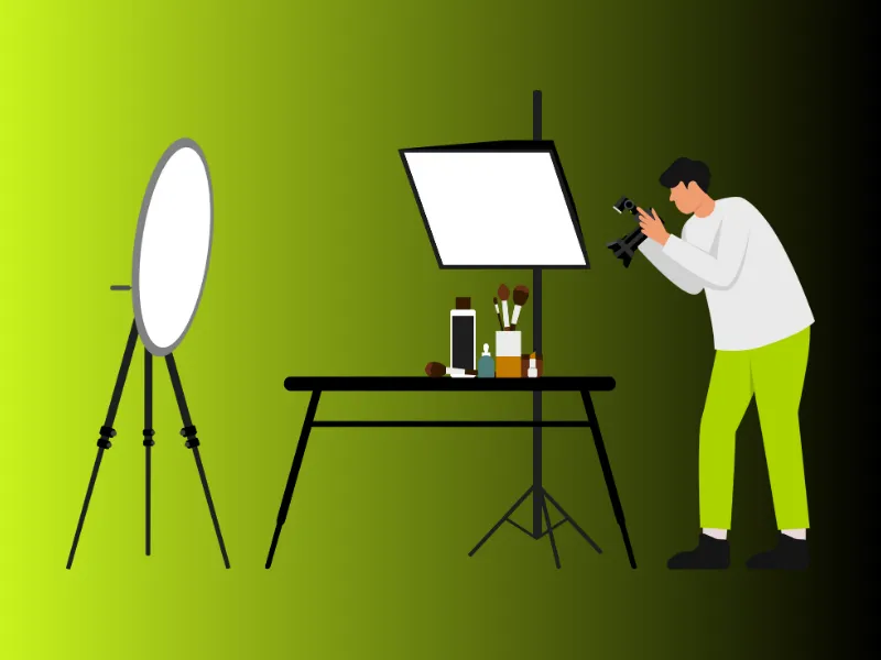 director with a camera crew filming a brand commercial